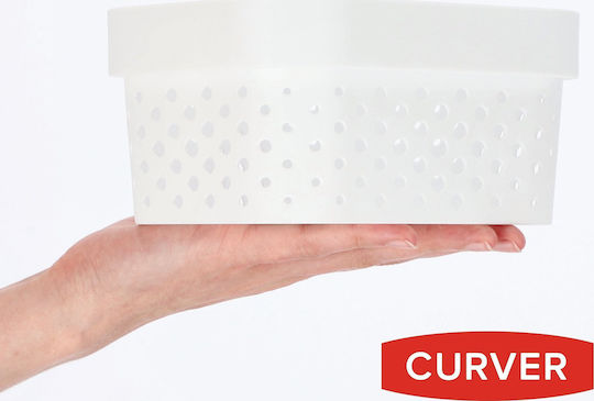 Curver Aufbewahrungskorb Weiß 1.4Es 1Stück