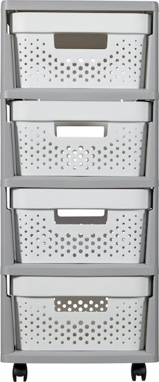Curver Kd Shelf Boden Badezimmerregal Kunststoff 30x36x69cm Gray