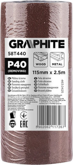 Graphite Schleifrolle K40