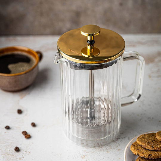 Klausberg Manual Filter Coffee Maker Stainless Steel Silver 600ml