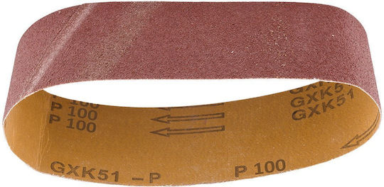 Graphite Tαινία Λείανσης K100 75x457mm Σετ 3τμχ
