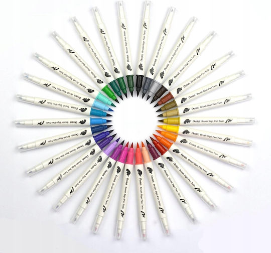 Pentel Brush Sign Pen Twin Sesw30