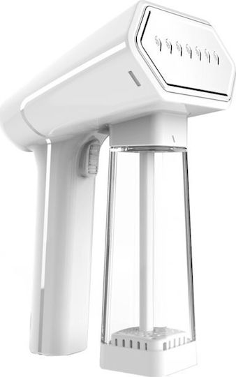 SteamOne S-Nomad Kleiderdampfer Hand 1600W mit Behälter 140ml Weiß
