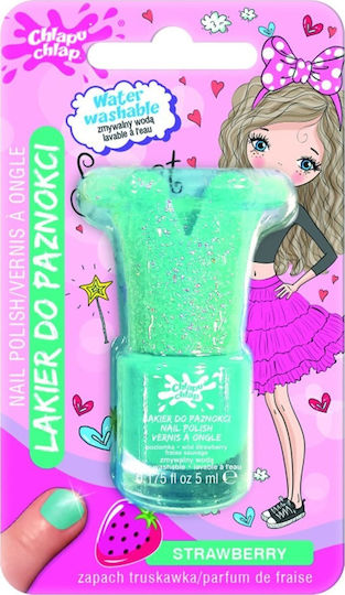 Chlapu Chlap Glossy Nail Polish Turquoise 5ml