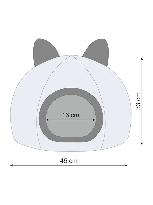Doggy Dolly Sofa Dog Bed Gray