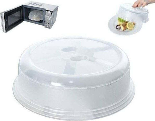BigBuy Lid for Microwave Oven made of Plastic 26.5εκ.