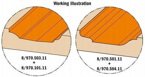 Cmt Hm Cutter R=12 D=25 D=6 I= 8 S=8 Decorative