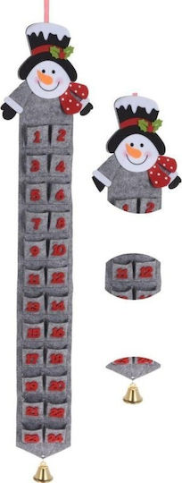 Home&Styling Collection Adventskalender Selbstgemachter Stoff-Schneemann