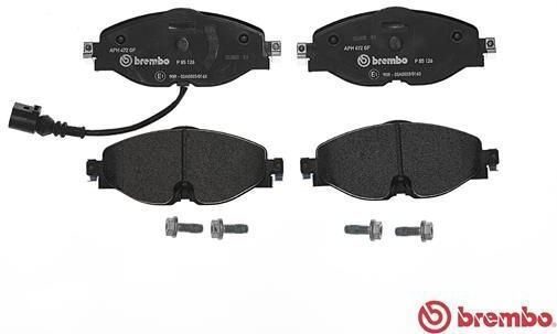 Brembo Bremsbelag Set Scheibenbremse P 85 126