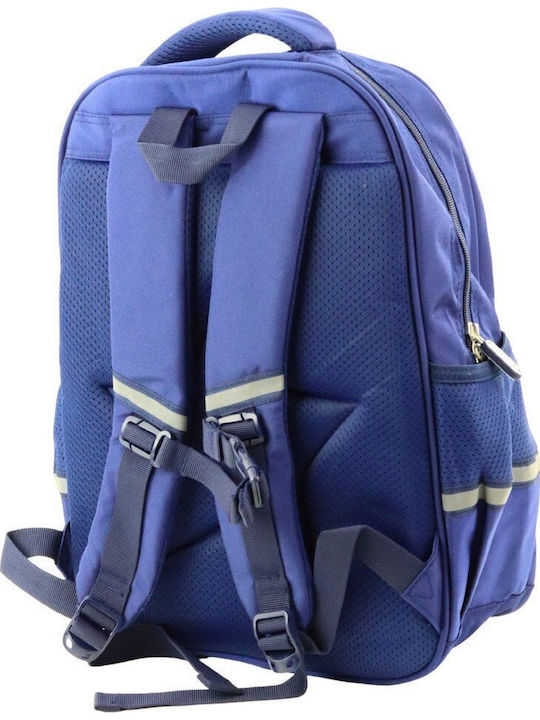 Schulranzen Rucksack Patch Brustgurt Marine 20l