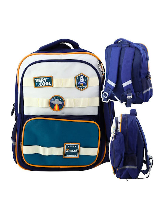 Schulranzen Space Patches Pencil Case Marine 16l