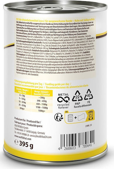 Wolfsblut Wet Food Dogs in Cans 395gr