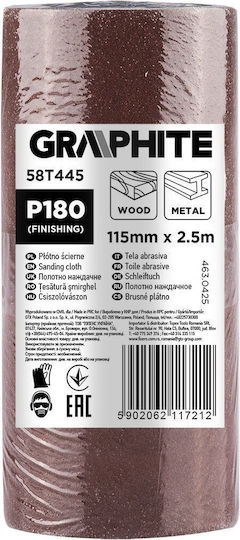 Graphite Schleifrolle K180
