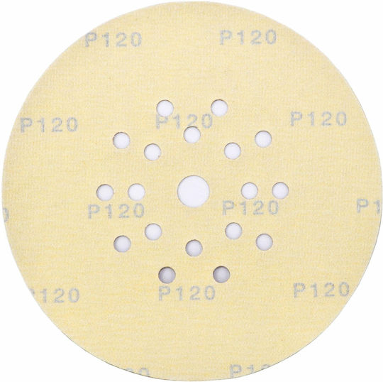 AWTools Γυαλόχαρτο K40 με Τρύπες Σετ 25τμχ