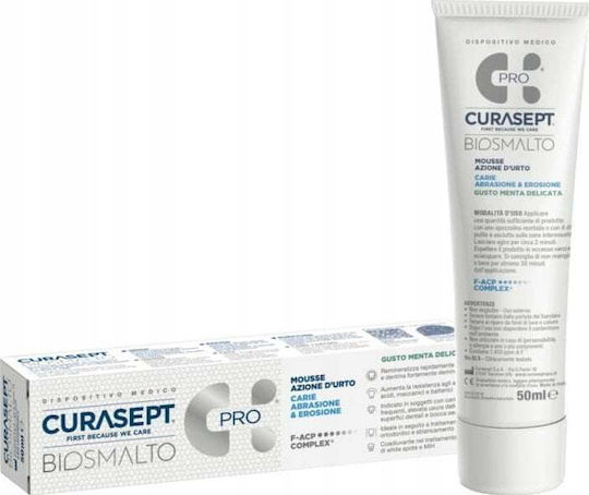 Curasept Biosmalto Οδοντόκρεμα για Τερηδόνα & Λεύκανση 50ml