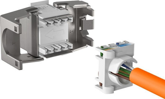 Efb Keystone Module Cat6a Stp Shortbody Metal Port Cover