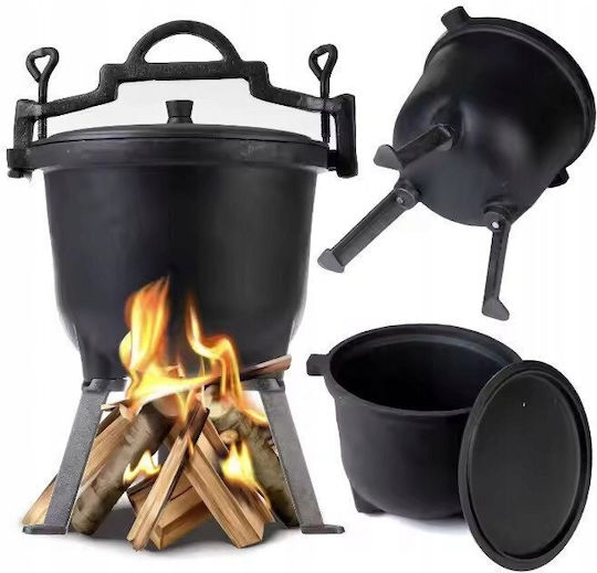 Cast Iron Hunter Pot 15l Brunbeste Bb-2665