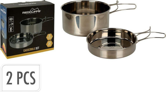 Redcliffs Camping Bowl Set 2pcs Stainless Steel Redcliffs