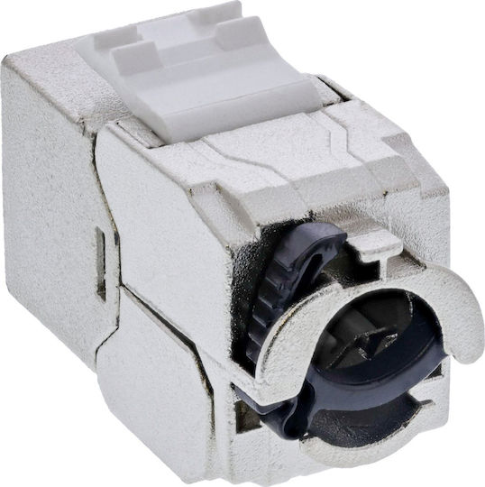 Inline Inline Keystone RJ45 Socket Slim Snap-in Cat.8.1 Integrated Cable Tie