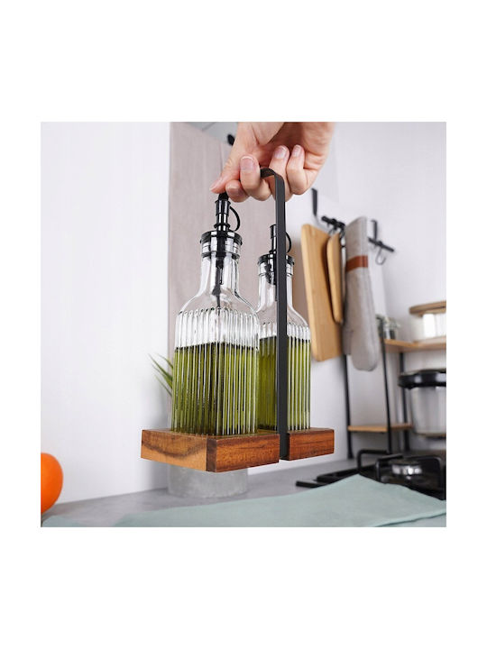 Vilde Set de Ulei și Oțet Sticlă cu Flux 190ml