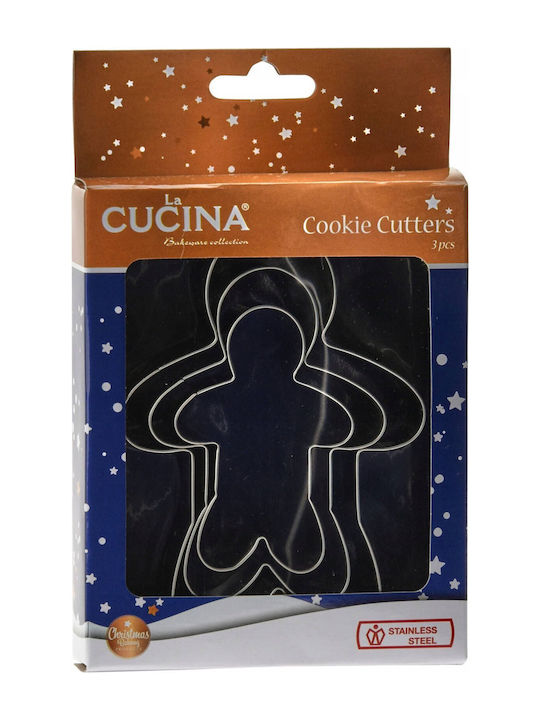 Home&Styling Collection Cookie Cutter Christmas Theme 3 Stücke