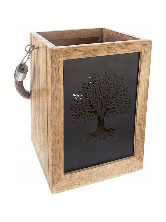 Orion Christmas Wood Lantern