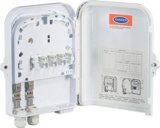Efb Efb Ftth Outdoor Wall Mast Switch Box 8xsc Simplex Lc Duplex Ip65