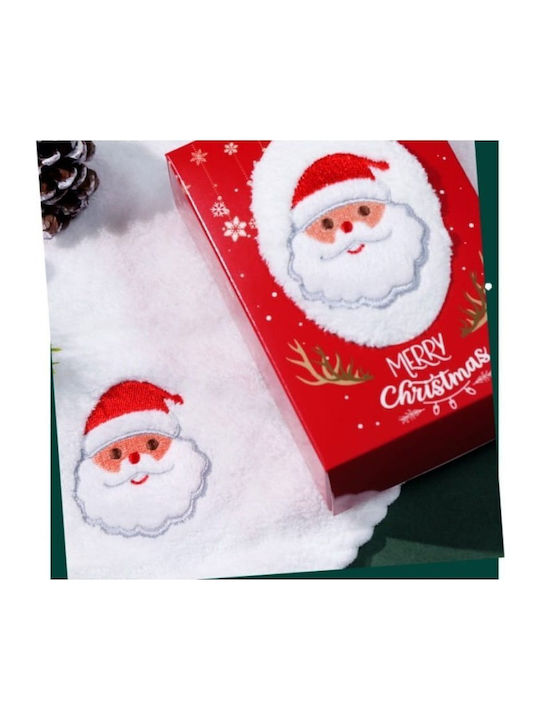 ecarla Ornament de masă de Crăciun Prosop L35xW35cm.