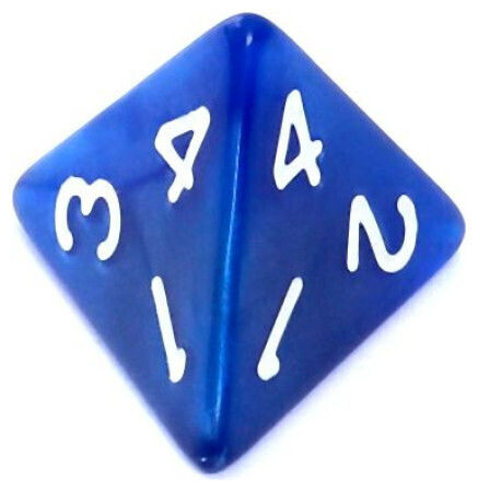 Rebel Σετ Ζαριών Rpg Μαργαριταρένια Σκούρο Μπλε