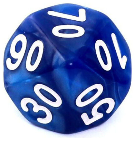 Rebel Σετ Ζαριών Rpg Μαργαριταρένια Σκούρο Μπλε