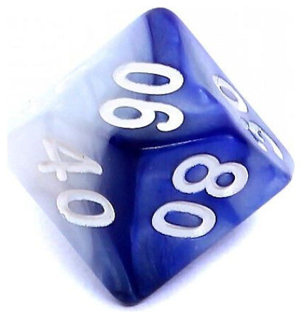 Rebel Σετ Ζαριών Rpg Δίχρωμα Μωβ-ασημί