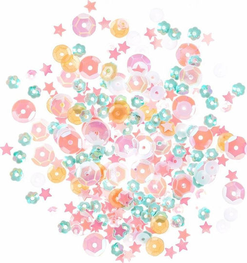 Craft Fun Irisierende Pailletten Candy Mix 15g