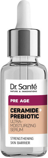 FlosLek Dr Sante Pre Age Ceramide Prebiotic Serum Hidratant Pentru Față 30ml