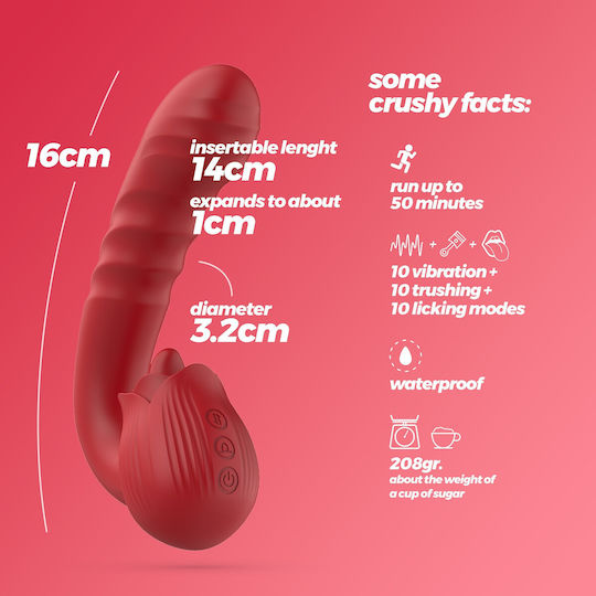 Crushious Vibrator Rosa
