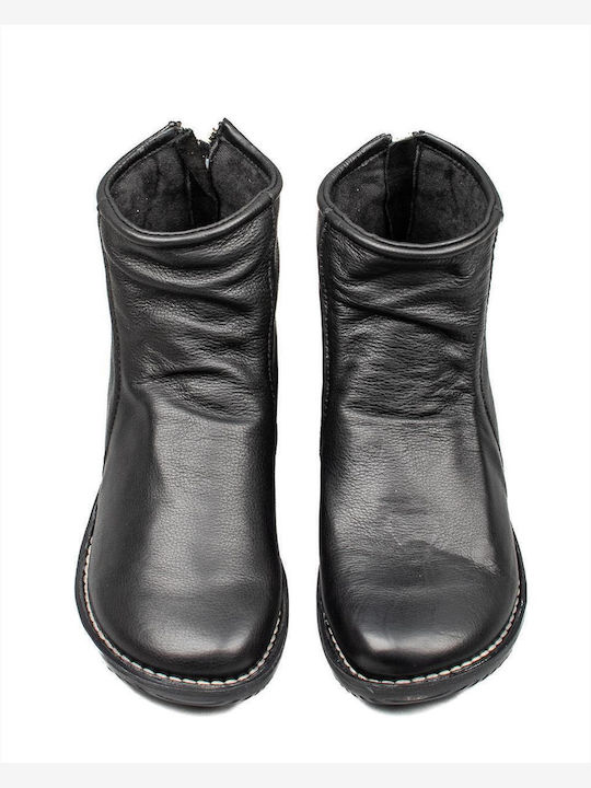 Minerva Ghete De Piele Dama Negre