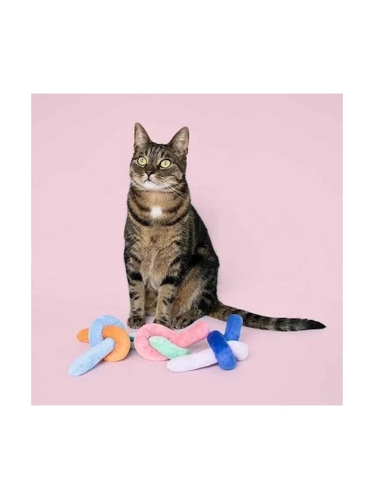Coockoo Plush Cat Toy Knotty Noodle 18x10x5.5cm 6/144
