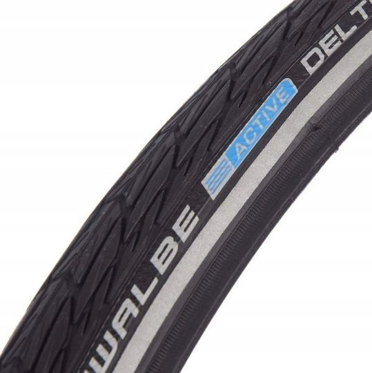 Schwalbe Cauciuc Bicicletă 28" Schwalbe Delta Cruiser Plus Hs 431 Active Cablat 50-622 28x2.00 Reflex