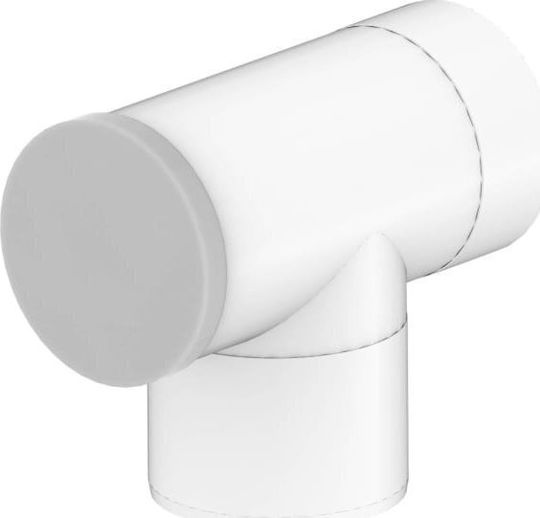 Тръбна Тройна Връзка Spiroflex 60x100 Z Dek.90°sx-tdnv60 100tdb Sx-tdnv60/100tdb