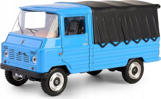 Daffi Metal Modeling Figure Car Blue in Scale 1:43
