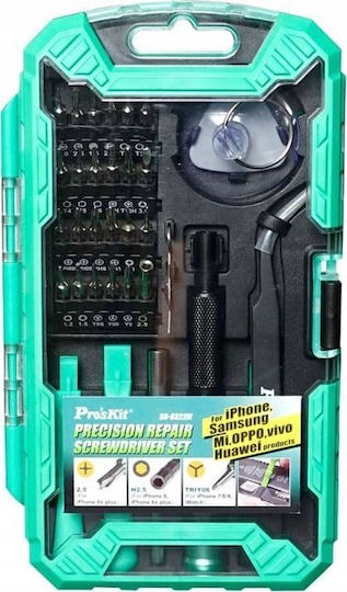 Pro'skit 24-Teiliges Schraubenzieher-Set Für Die Reparatur Von Mobiltelefonen Sd-9322m