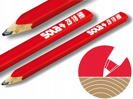 Sola Bleistift Holz 18 Cm Zb
