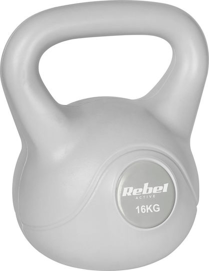 Rebel Active Kettlebell Bituminos Gri 16 Kg
