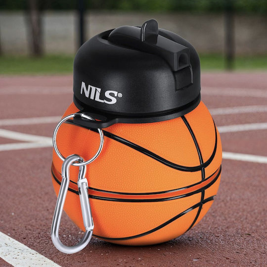 Nils Пластмасова Детска Бутилка За Вода Многоцветна 550ml