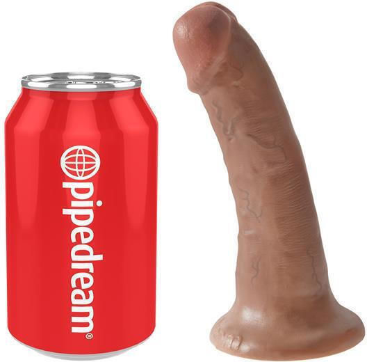 King Cock Realistischer Vibrator 16,7cm Braun