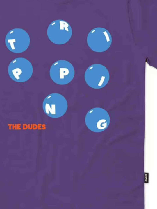 Dudes T-shirt Purple