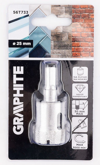 Graphite Пила за отвори Dry Cut с диаметър 25мм