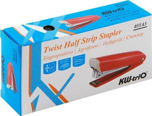 Συρραπτικό Kw-trio Συρραπτικό Μεταλλικό Kw-trio Twist 055a3 20 Φύλλα