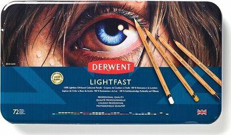 Derwent Derwent Μολύβι Lightfast Κασετίνα Pk/72