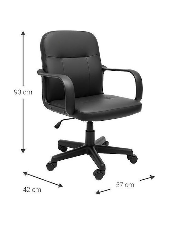 Polihome Aquacorde Office Chair With Recline Black
