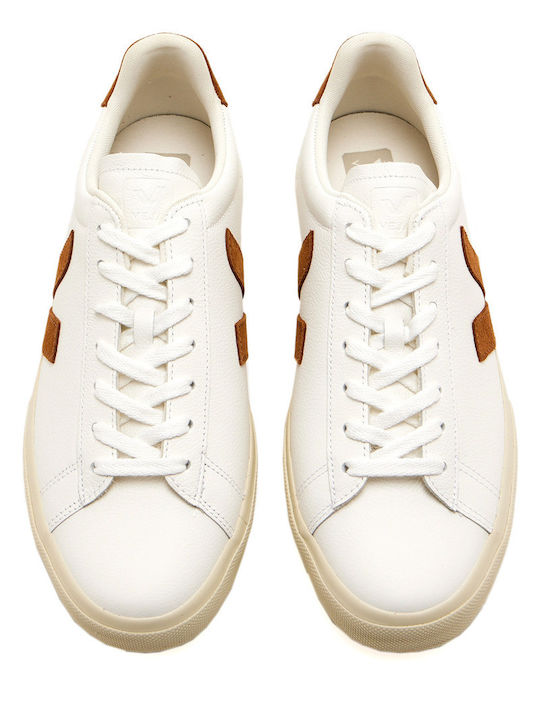 Campo Ανδρικά Sneakers White Cognac